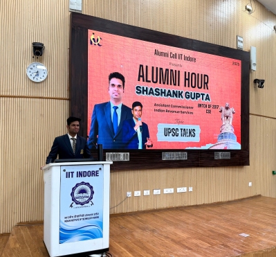 Alumni talk by IRS Shashank Gupta (Batch of 2017, CSE)